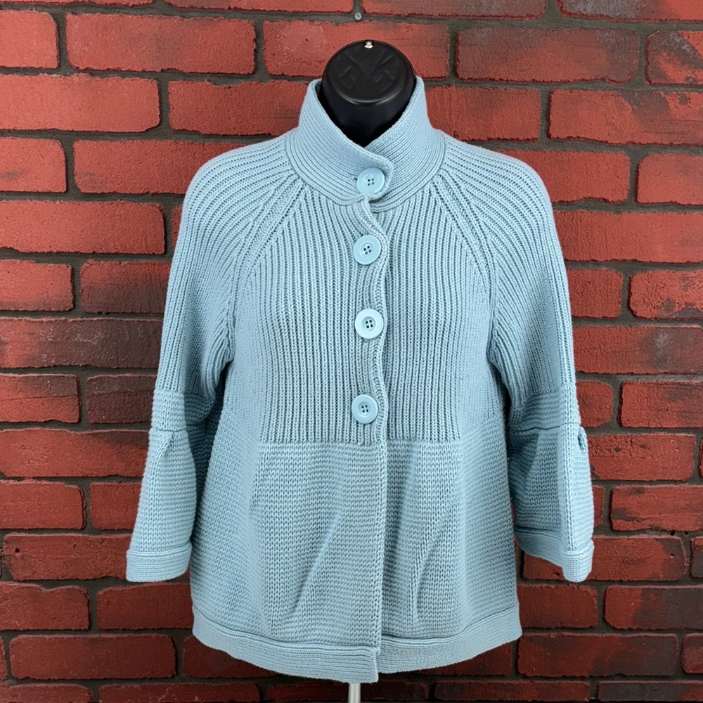 Luca Millani Sweater Womans Medium Button Down